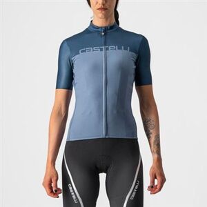 Castelli Velocissima Short Sleeve Cycling Jersey Light Steel Blue/Moonlite Ocean