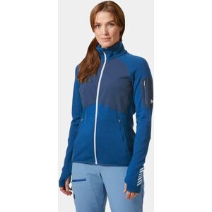 Helly Hansen Women's Lifa Merino Midlayer Jacket Blue XS - Deep Fjord Blue - Female