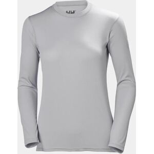 Helly Hansen Women's HH Tech Crew Long Sleaves Top Grey L - Light Grey - Female