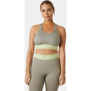 Helly Hansen Women's LIFA® Merino Midweight Base Layer Bra Grey S - Terrazzo Grey - Female