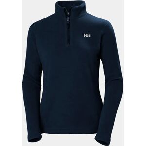 Helly Hansen Women's Daybreaker 1/2 Zip Light Fleece Navy L - Navy Blue - Female