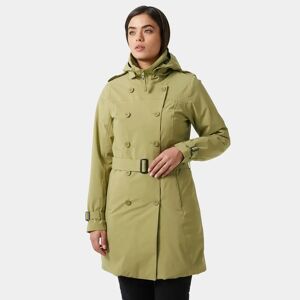 Helly Hansen Women’s Urban Lab Welsey Insulated Trench Coat Green XS - Sage Green - Female