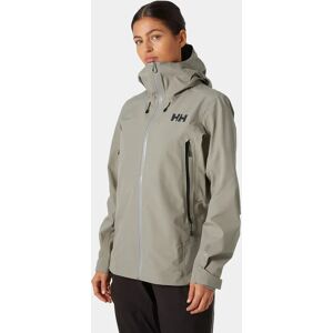 Helly Hansen Women's Verglas Infinity 3 Layer Shell Jacket Grey XS - Terrazzo Grey - Female