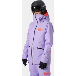 Helly Hansen Women's Powderqueen Infinity Ski Jacket Purple XL - Heather Purple - Female