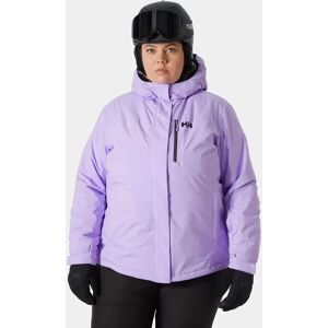 Helly Hansen Women's Snowplay Plus Jacket Purple 3X - Heather Purple - Female