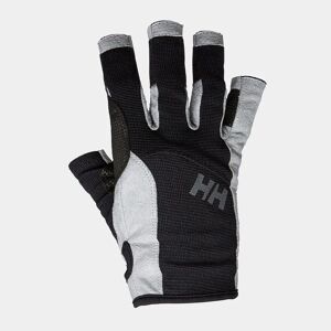 Helly Hansen Men's Durable Short Finger Sailing Gloves Black XS - Black - Unisex