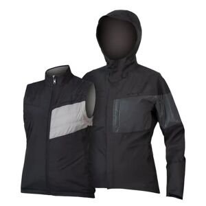 Endura Urban Luminite 3 In 1 Womens Jacket II Black  - Size: XS - female