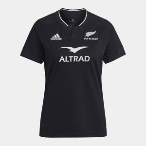 Adidas All Blacks 2022 Home Ladies Rugby Shirt Black/White L female