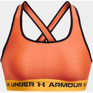 Under Armour Armour Medium Support Crossback Bra Womens - female - Sunset - XS