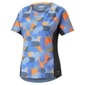 Puma for woman. 65829901 T-shirt IndividualBlaze blue (L), Sport, Football, Multisport, Short sleeve, Recycled Polister, Sustainable