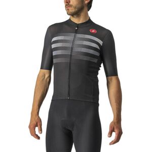 Castelli Endurance Pro Short Sleeve Cycling Jersey - SS22 - Light Black / White / Grey / 2XLarge