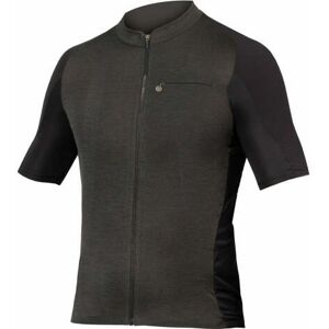 Endura GV500 Reiver Short Sleeve Cycling Jersey - Black / 2XLarge