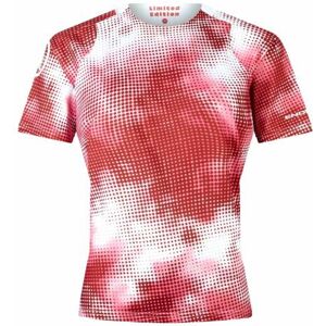 Endura Pixel Cloud Women's Short Sleeve Cycling Jersey - Pomergranate / XSmall