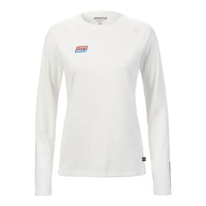 Musto Women's Clipper Merchandise Sunblock Long -sleeve T-shirt White 16