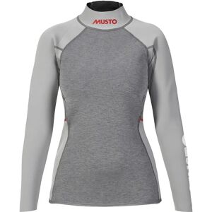 Musto Women's Sailing Flexlite Vapour 1.0 Long-sleeve Top Grey XL