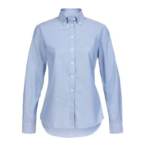 Musto Women's Essential Long-sleeve Oxford Shirt Blue 14