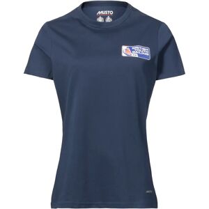 Musto Women's Bys Essential T-shirt Navy 8