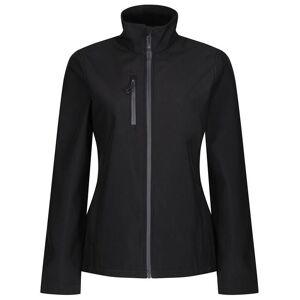 Regatta TRA616 Honestly Recycled Ladies Softshell Jacket 12  Black
