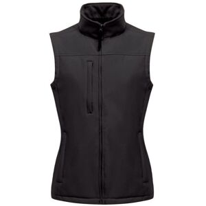 Regatta TRA790 Flux Ladies Softshell Bodywarmer 16  Black