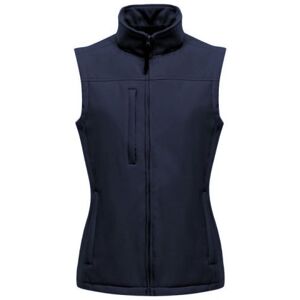 Regatta TRA790 Flux Ladies Softshell Bodywarmer 10  Navy