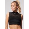 TLC Sport Sports Bra with V High Shine Panels