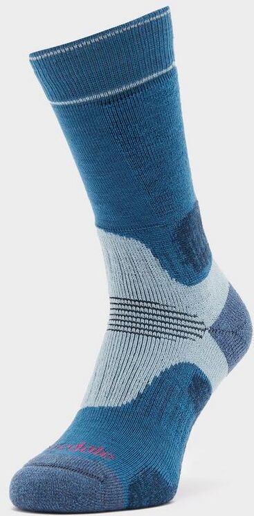 Bridgedale Women's Hike Midweight Merino Endurance Boot Socks - Blue, Blue M