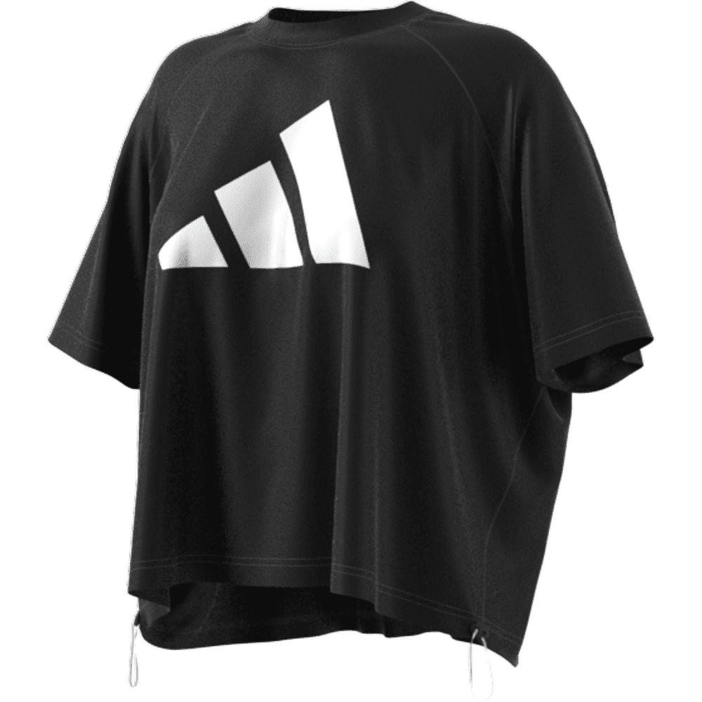 adidas Womens Sportswear Adjustable Badge of Sport T-Shirt Size: Small, Colour: Black