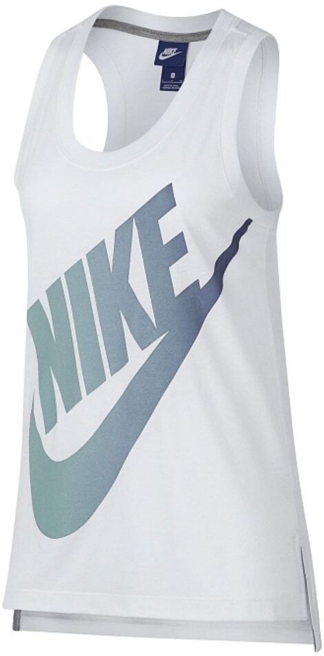 Nike Sportswear Womens Logo Tank Top Size: Small, Colour: White