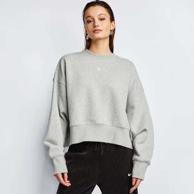 Nike Sportswear Trend - Women Sweatshirts  - Grey - Size: Medium