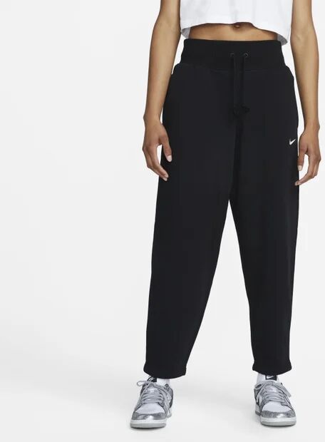 Nike Sportswear Phoenix High-waisted Curve - Women Pants  - Black - Size: Extra Large