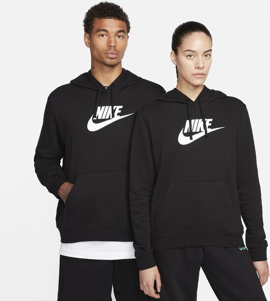 Nike Sportswear Club Logo - Women Hoodies  - Black - Size: Large