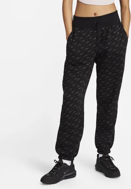 Nike Sportswear Phoenix Tracksuit - Women Pants  - Black - Size: Small