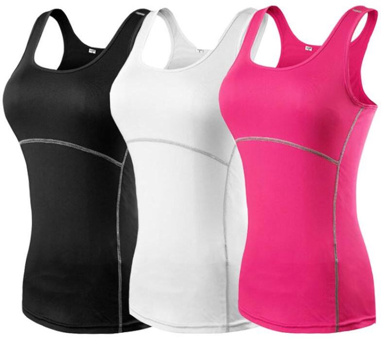 Chinese wisdom Women Sexy Gym Sportswear Yoga Tops Vest Fitness Tight Clothing Sleeveless Running Shirt Quick Dry