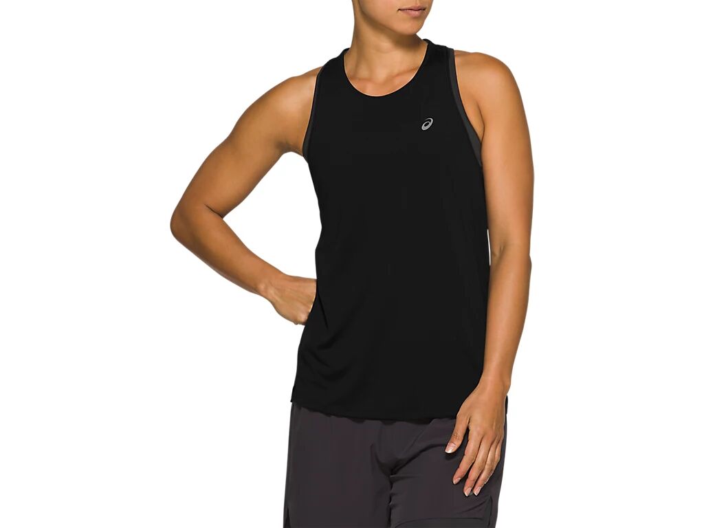 ASICS Race Sleeveless Performance Black FeMale Size L