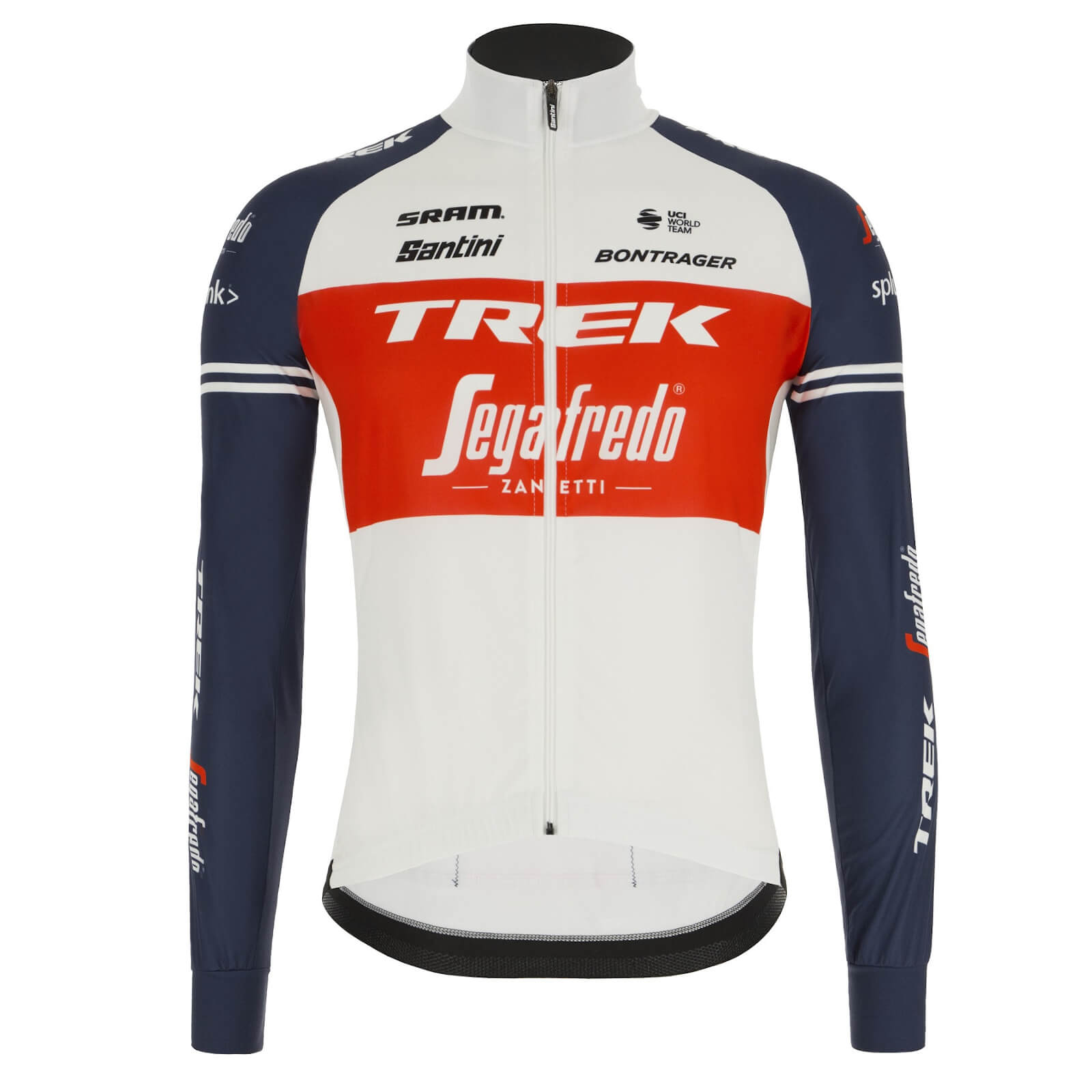 Santini Trek-Segafredo Wind Jacket - XS; male