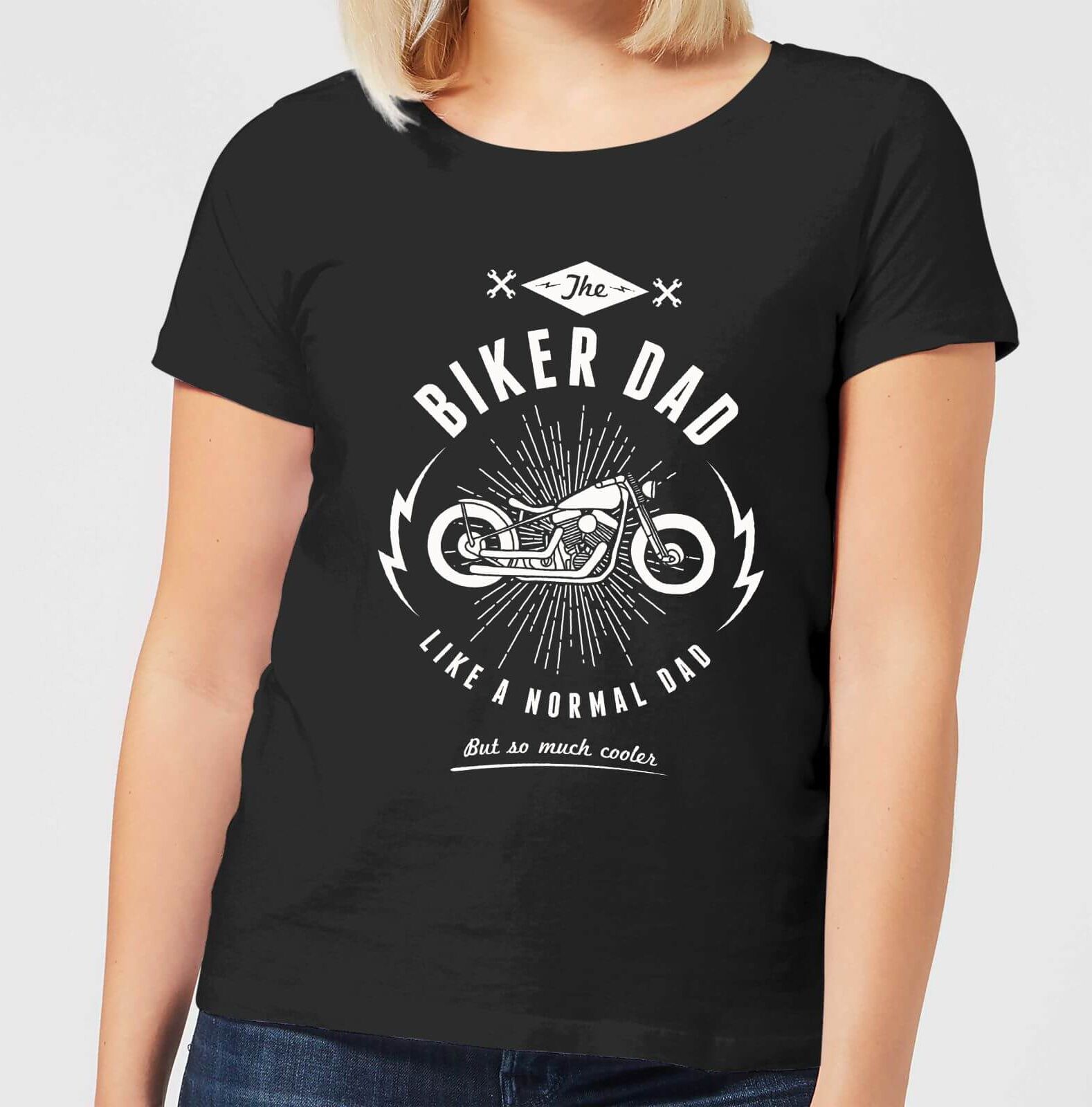 By IWOOT Biker Dad Women's T-Shirt - Black - 4XL - Black