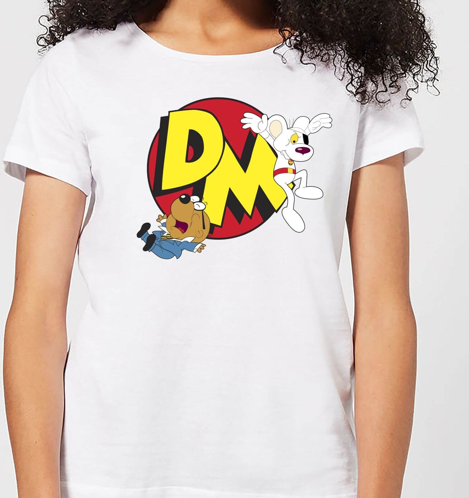 Danger Mouse Run! Women's T-Shirt - White - 5XL - White