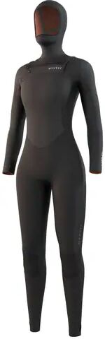 Photos - Wetsuit Mystic Gem Hooded 6/4/3mm Chest Zip Womens   - Black - Size: (Black)