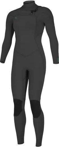 Photos - Wetsuit ONeill O'Neill 5mm Chest Zip Womens   - Black - Size: 8 (Black)