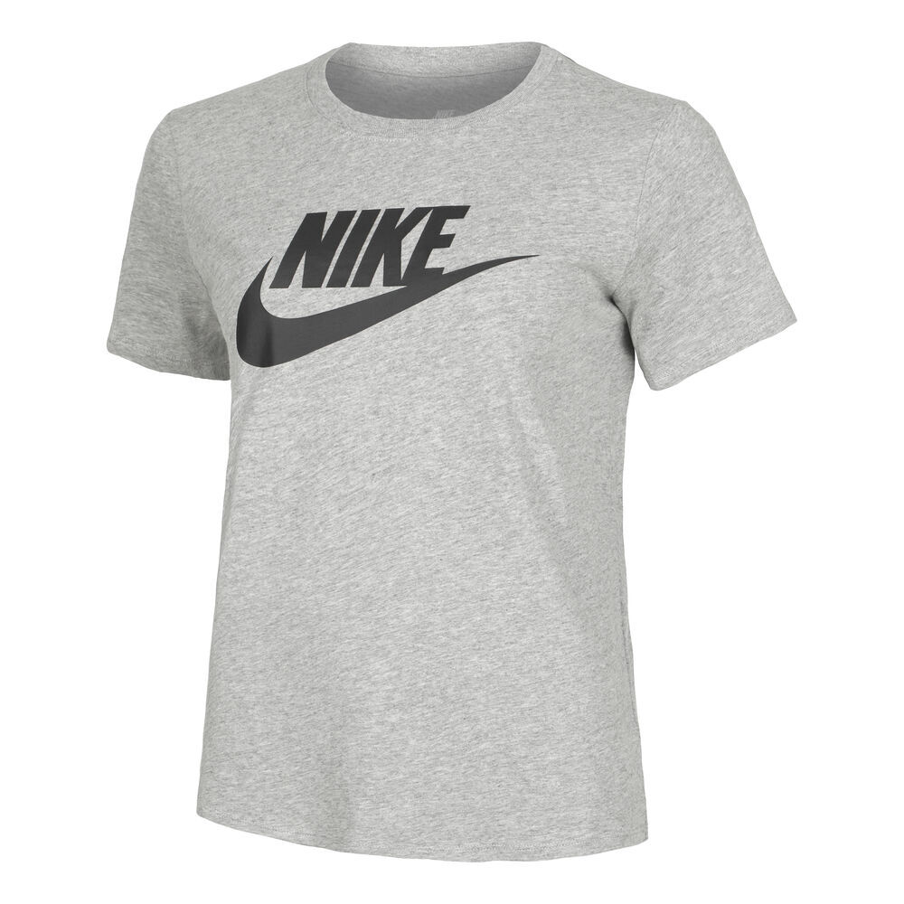 Nike New Sportswear Essential Icon Futura T-Shirt Women  - grey - Size: Small