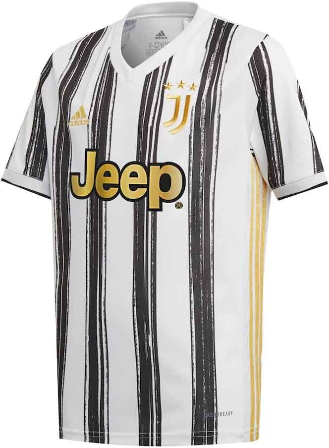 2020-2021 Juventus Adidas Home Football Shirt - White - male - Size: Large 42-44\" Chest