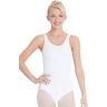 Dance Leotards - Capezio Child Tank Leotard - White - Small - TB142C