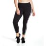 Adidas Women's Plus Size Believe This 2.0 3-Stripe 7/8 Tight in Black/White (FJ7149)   Size XL   HerRoom.com