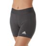 Adidas Women's Climacool Alphaskin 5 Inch Compression Short in Team Dark Grey (FK0993)   Size 2XL   HerRoom.com