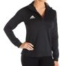 Adidas Women's Team Issue 1/4 Zip in Black/White (FT3340)   Size XL   HerRoom.com