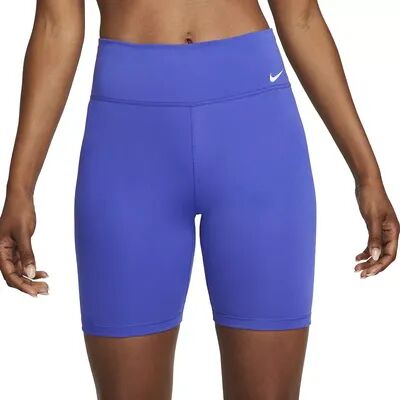 Nike Women's Nike One Midrise Bike Shorts, Size: Medium, Brt Blue