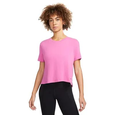 Nike Plus Size Nike Yoga Dri-FIT Top, Women's, Size: 3XL, Med Pink