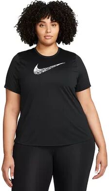 Nike Plus Size Nike Swoosh Running Top, Women's, Size: 1XL, Grey