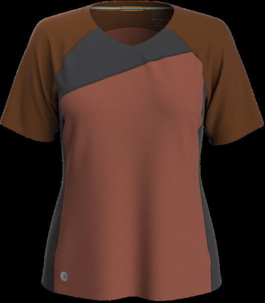 Smartwool Ultralite Mountain Bike Short Sleeve Tee - Women's, Copper, Extra Large, SW016590L371-XL