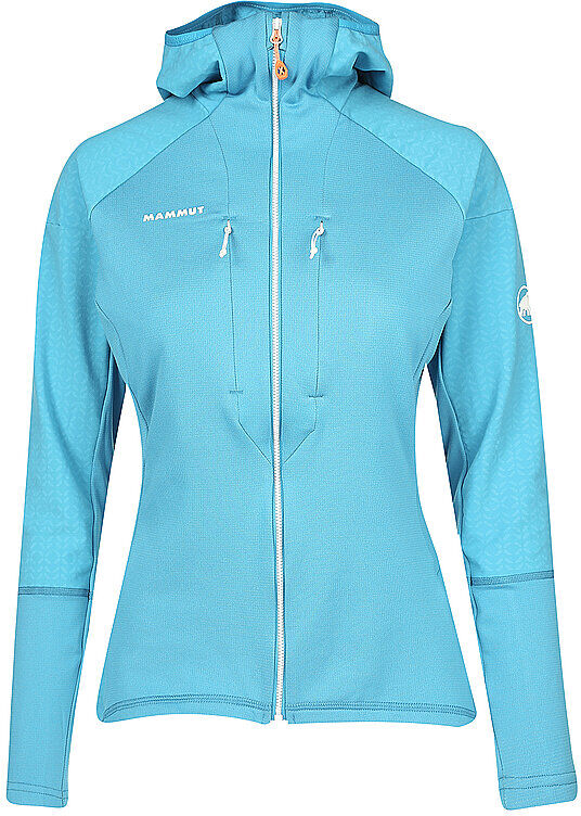 MAMMUT Damen Touren Fleecejacke Eiswand Advanced ML Hooded blau Damen M